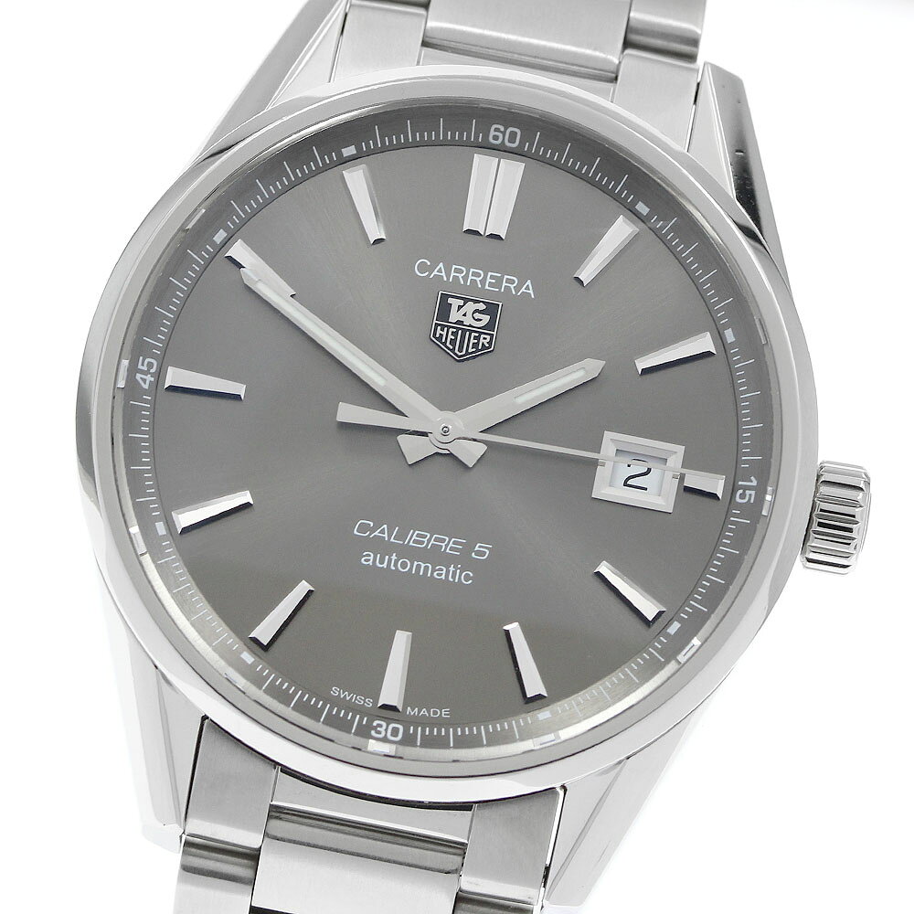 タグホイヤー TAG HEUER WAR211C.BA0782 カレラ キャリバー5 デイト 自動巻き メンズ 良品 保証書付き_973002【中古】