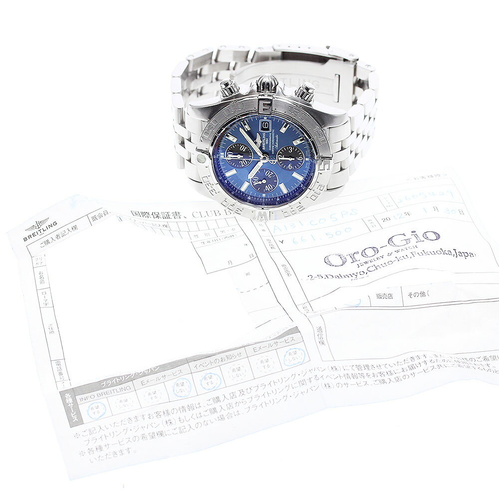 ブライトリング BREITLING A13364 ギャラクティック クロノグラフ デイト 自動巻き...