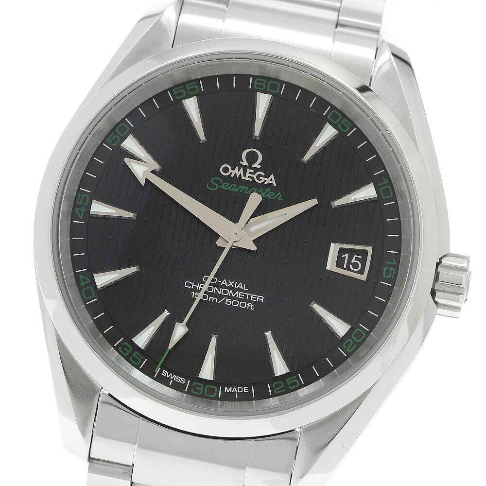 オメガ OMEGA 231.10.42.21.01.001 シーマスター アクアテラ コーアクシャル 自動巻き メンズ 保証書付き_944833【中古】