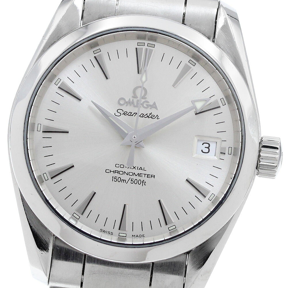 オメガ OMEGA 2504.30 シーマスター アクアテラ コーアクシャル 自動巻き ボーイズ _956617【中古】