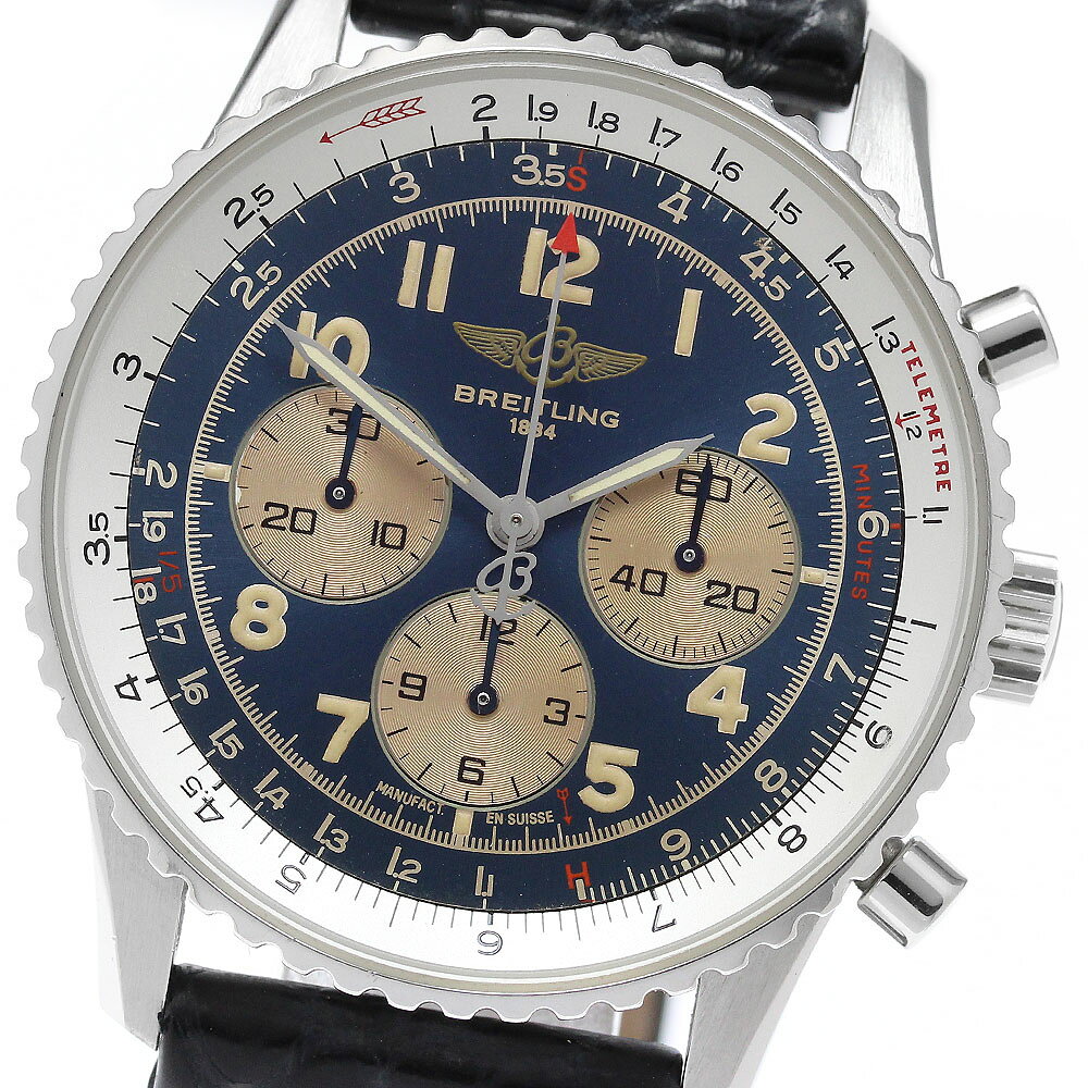 ブライトリング BREITLING A30022 ナビタイマー92 クロノグラフ 自動巻き メンズ 箱付き_961492【中古】
