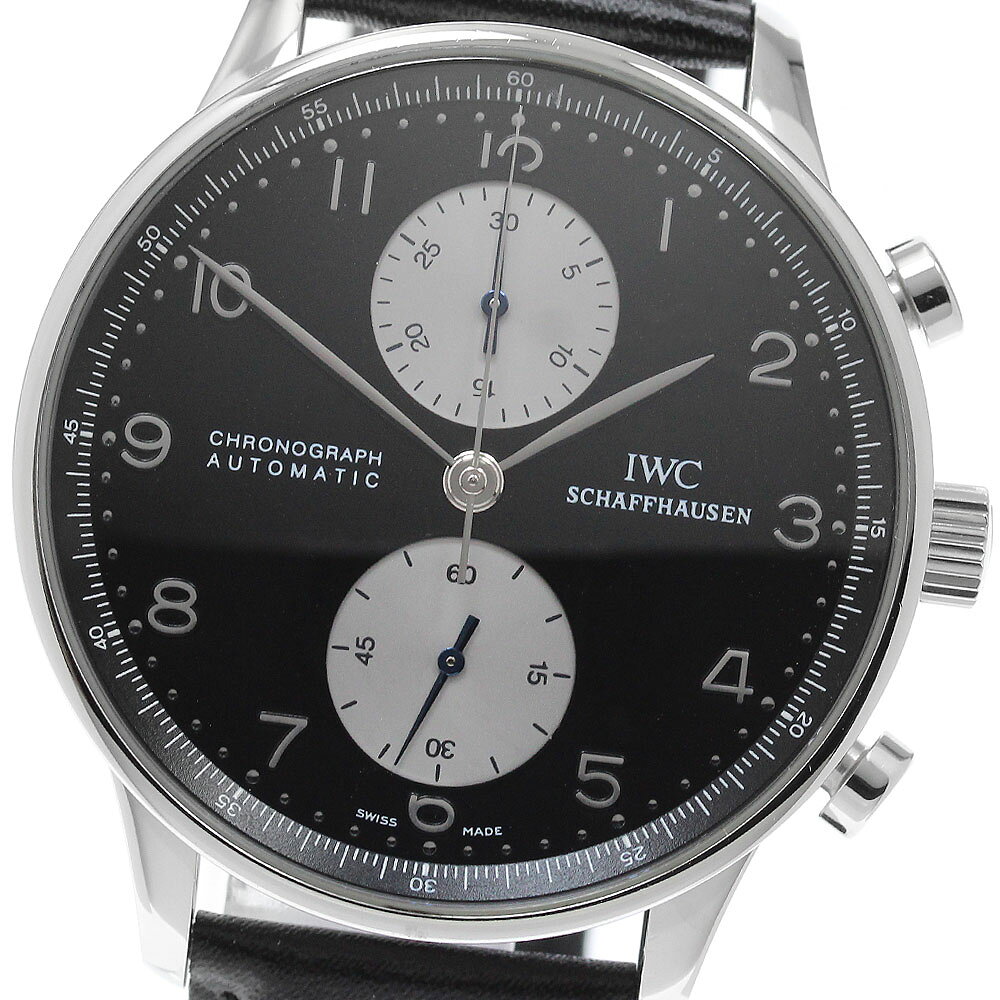 IWC IWC SCHAFFHAUSEN IW371404 ポルトギーゼ クロノグラフ 自動巻き メンズ 美品 _969461【中古】