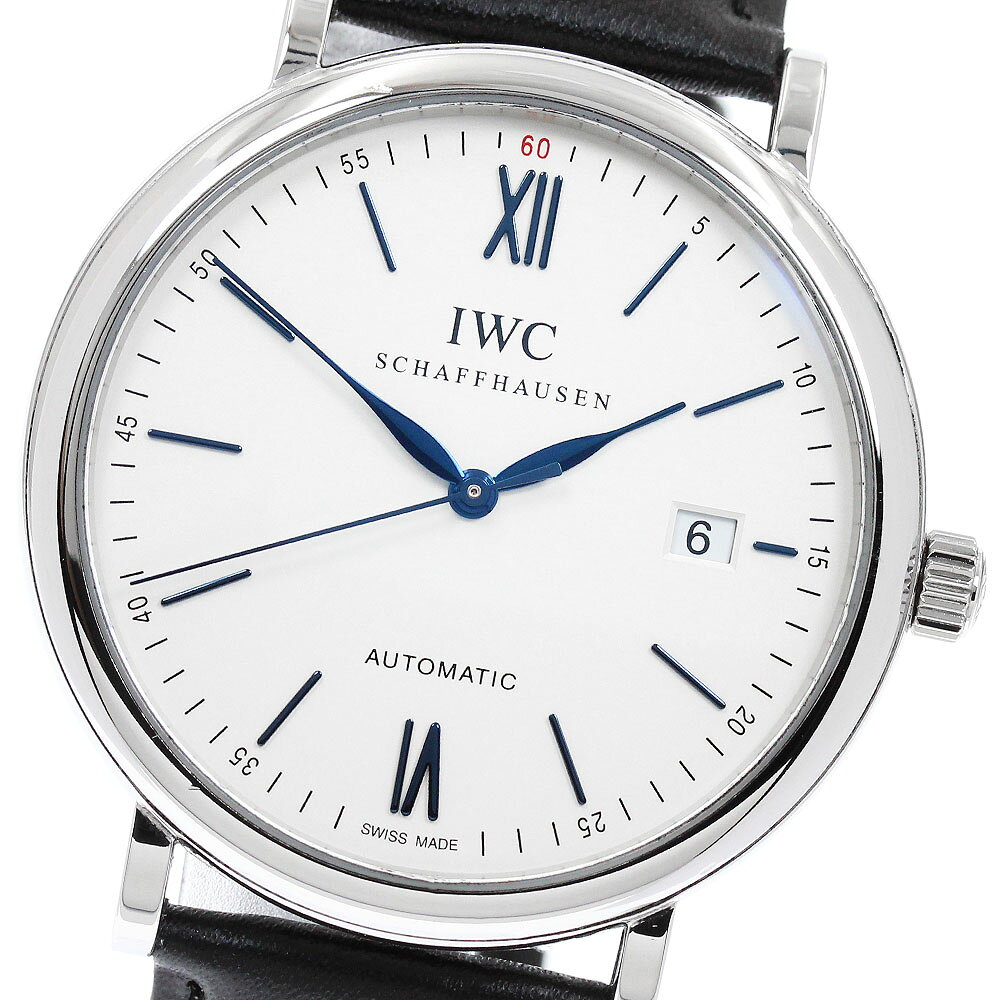 IWC IWC SCHAFFHAUSEN IW356527 ポートフィノ デイト 自動巻き メンズ _969503【中古】
