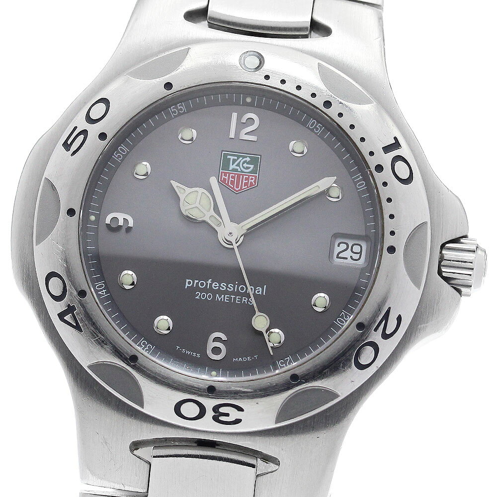 タグホイヤー TAG HEUER WL1111 キリウム デイト クォーツ メンズ _971011【中古】