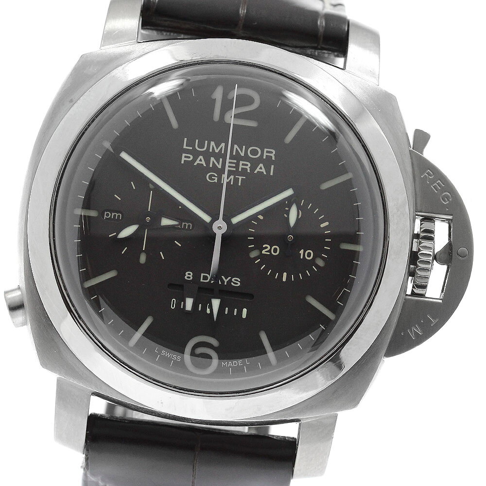 パネライ PANERAI PAM00311 ルミノール 1950 モノプルサンテ 8デイズ GMT  ...