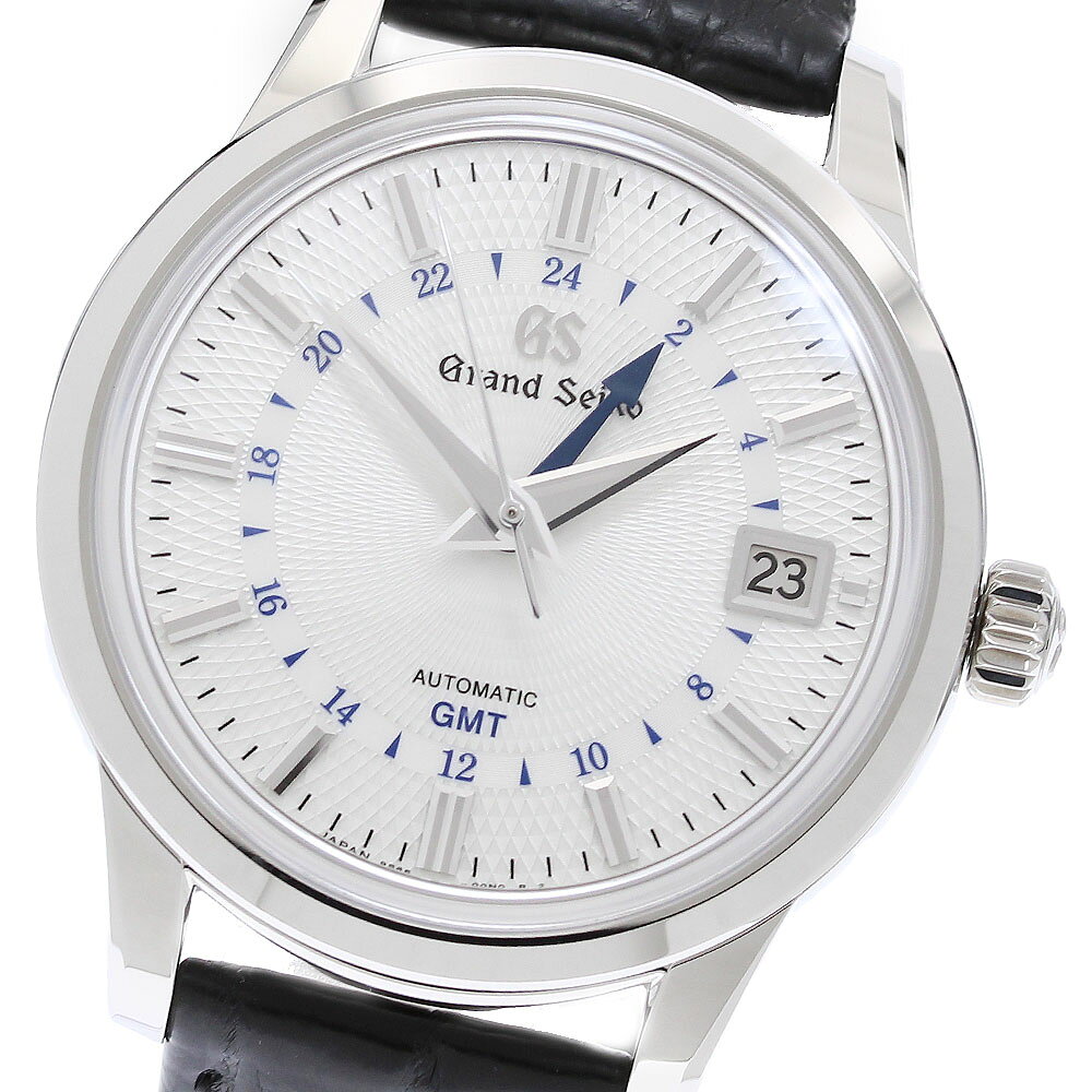 セイコー SEIKO SBGM255/9S66-00L0 グランドセイコー エレガンスコレクション 雪雫 GMT 自動巻き メンズ 未使用品 箱・保証書付き_973551【中古】