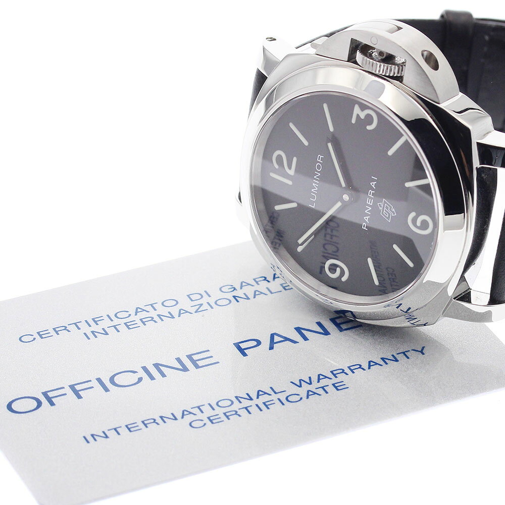 パネライ PANERAI PAM00000 ルミノール ベース ロゴ 手巻き メンズ 保証書付き_973962 中古 closer01-10271452 CLOSER サンプル画像2