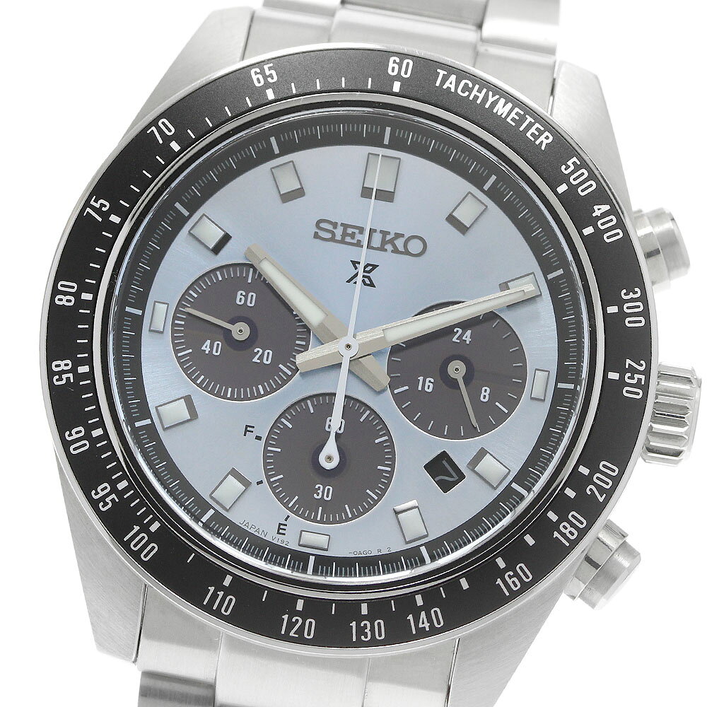 セイコー SEIKO SBDL109/V192-0AH0 プロスペックス スピードタイマー クロノグラフ ソーラー メンズ 良品 箱・保証書付き_974140【中古】