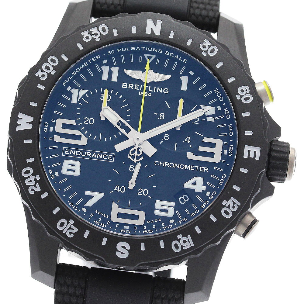 ブライトリング BREITLING X82310 エンデュランス プロ デイト クロノグラフ クォーツ メンズ 極美品 内箱・保証書付き_974483【中古】