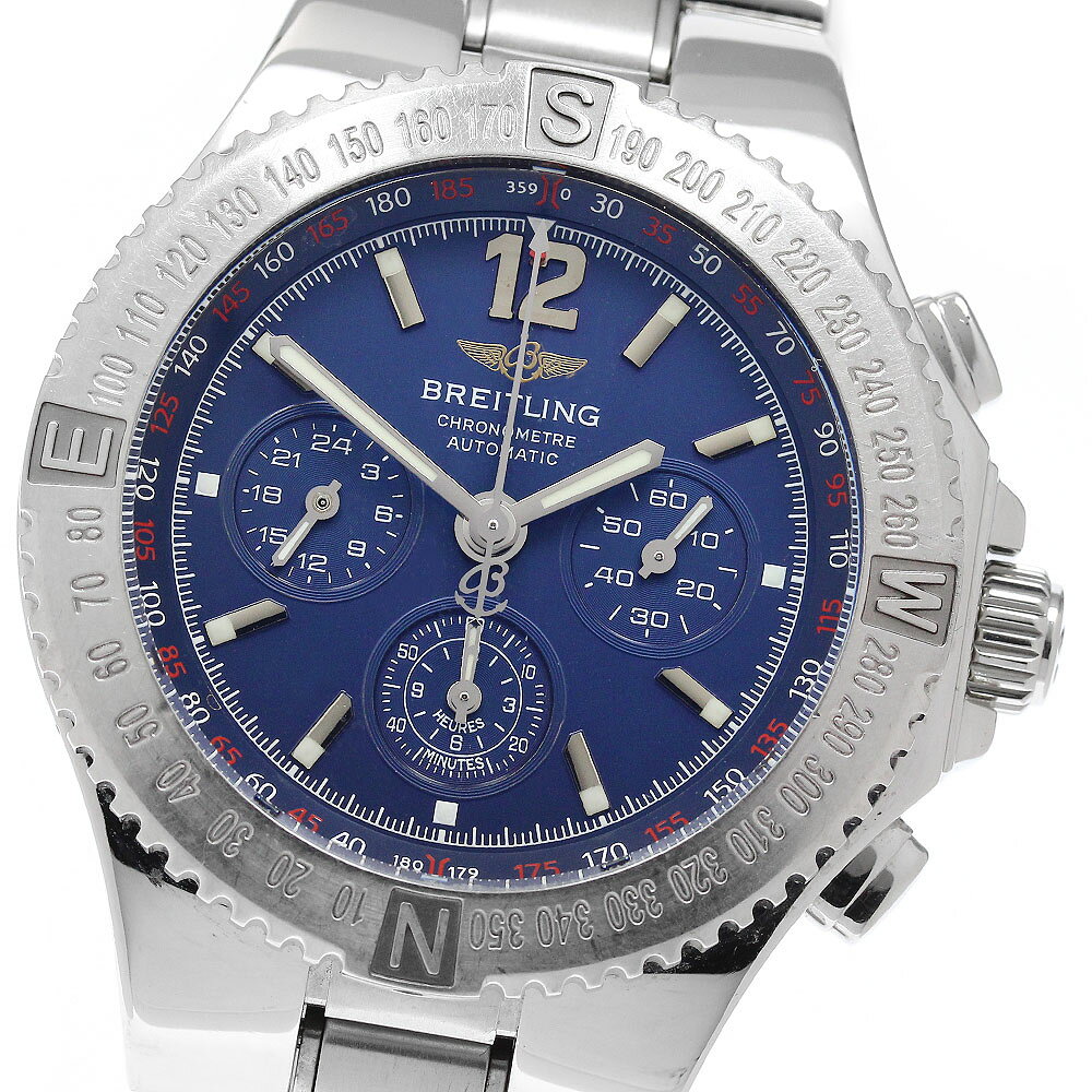ブライトリング BREITLING A39362 ハーキュリーズ クロノグラフ 自動巻き メンズ _947200【中古】