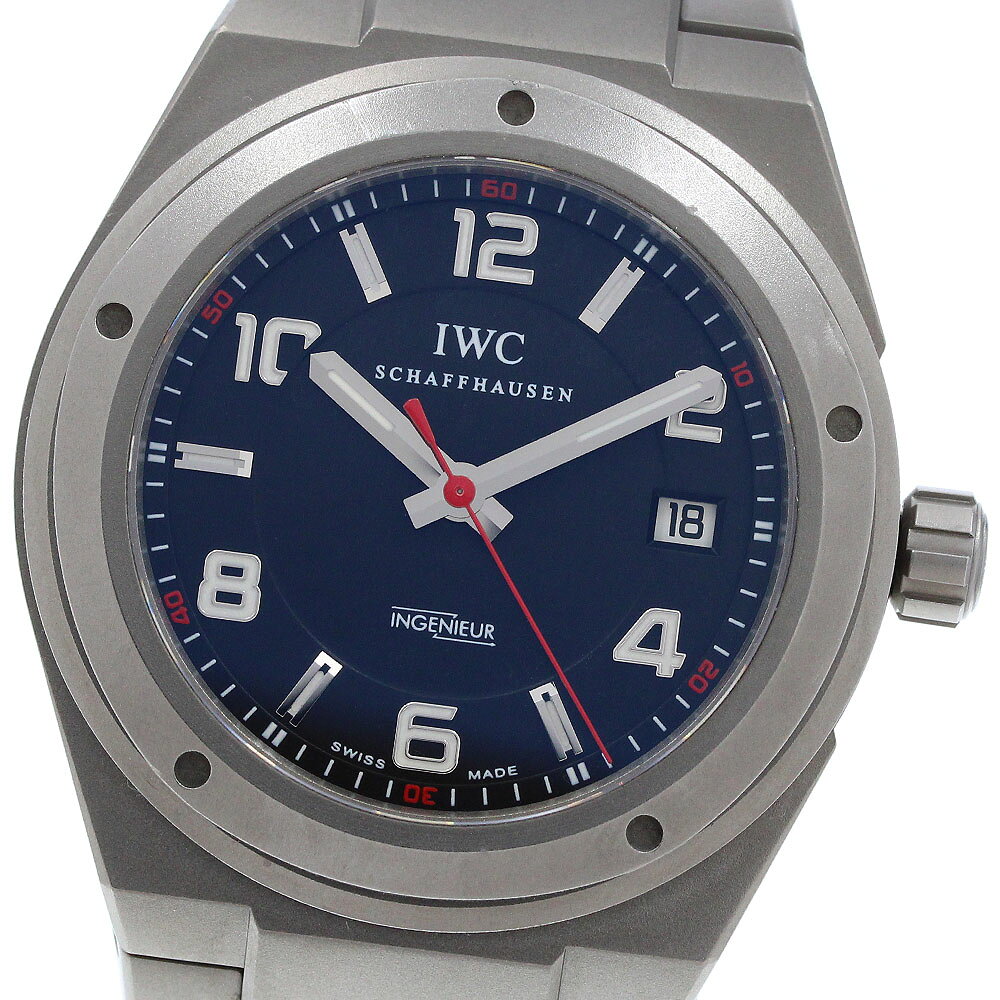 IWC IWC SCHAFFHAUSEN IW322702 インヂュニア オートマチック AMG デイト 自動巻き メンズ _963466【中古】