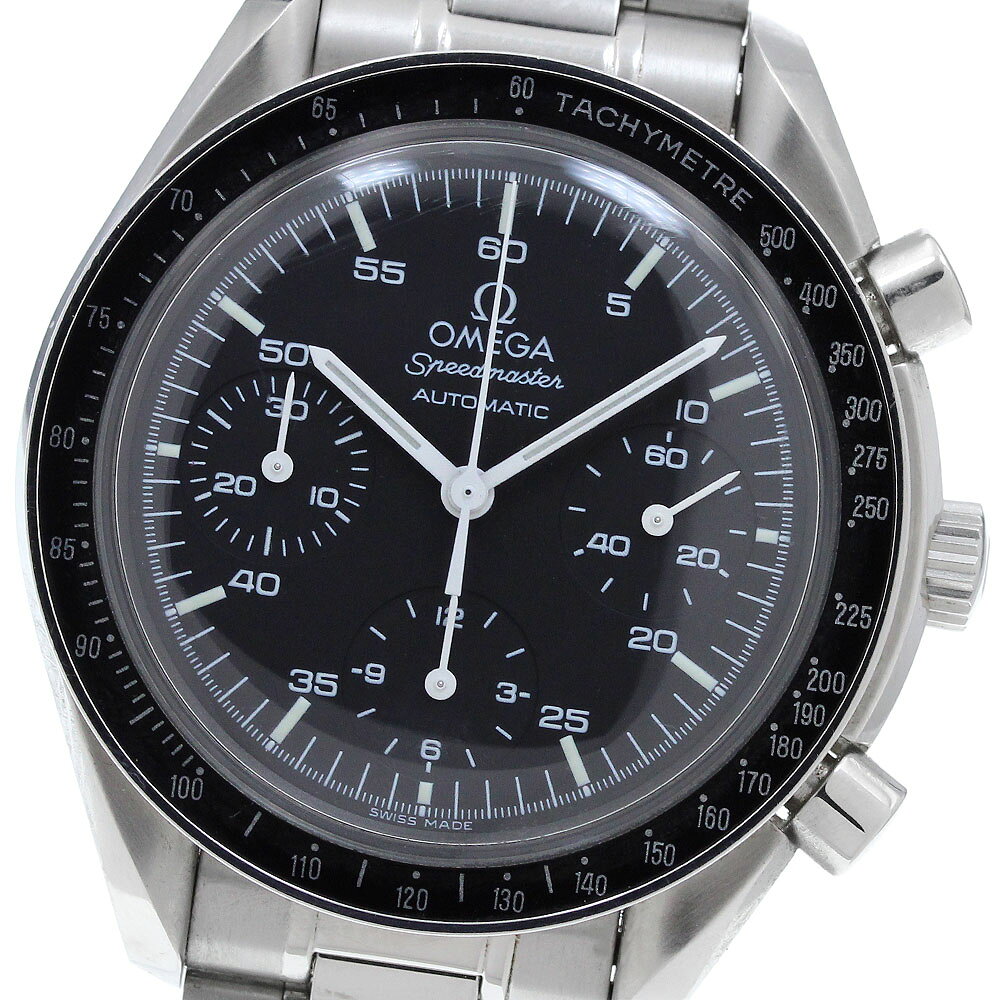 オメガ OMEGA 3510.50 スピードマスター クロノグラフ 自動巻き メンズ 保証書付き_965641【中古】
