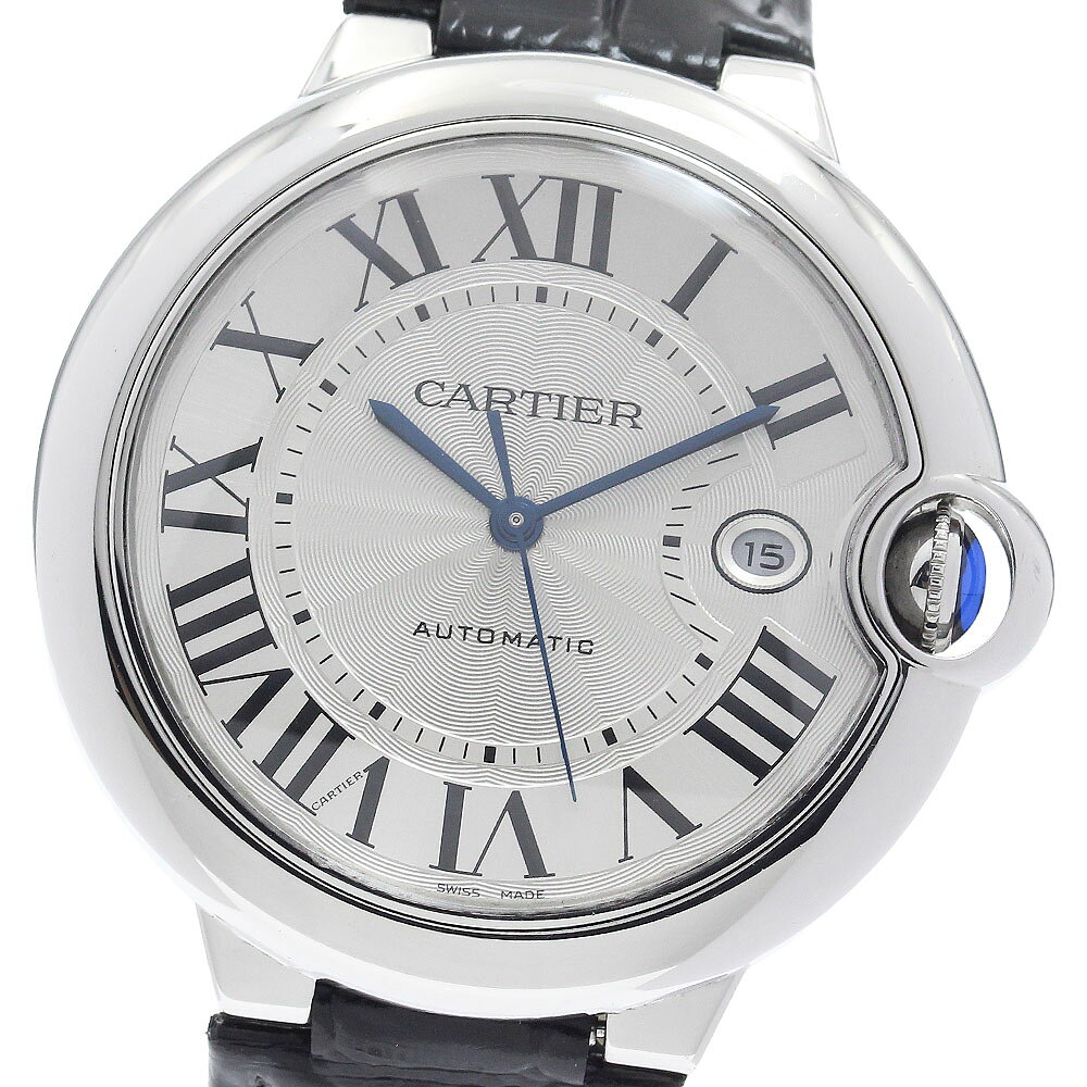 カルティエ CARTIER WSBB0026 バロンブルー ドゥ カルティエ LM 自動巻き メンズ _969033【中古】