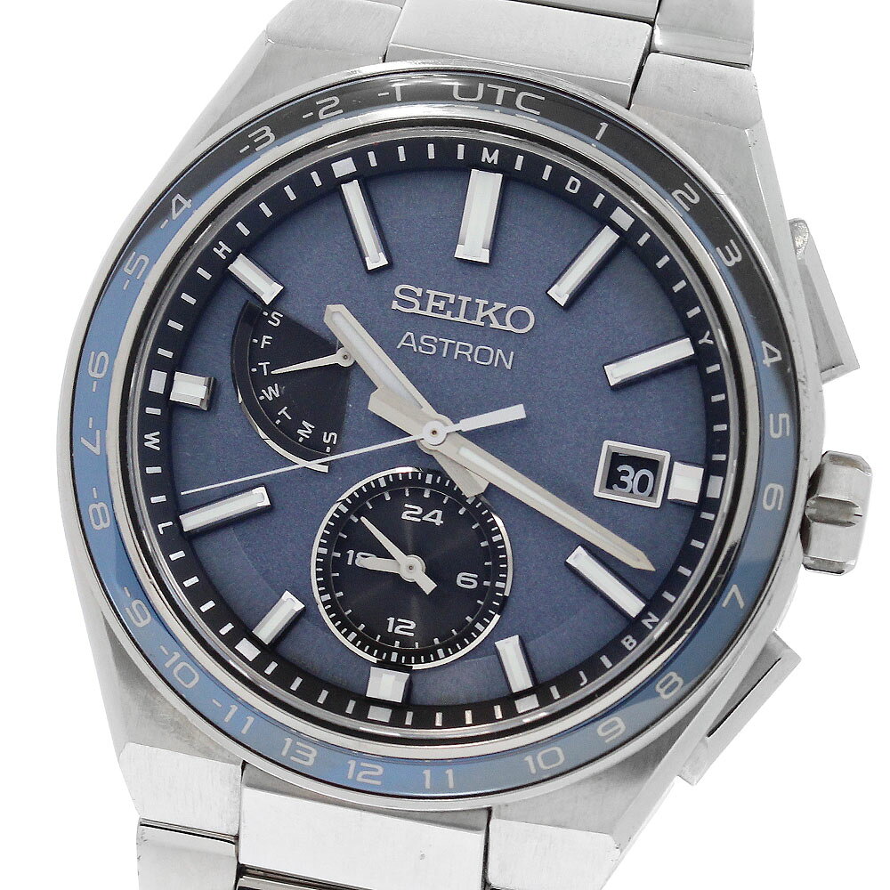 セイコー SEIKO SBXY037/8B63-0BB0 アストロン ネクスター ソーラー電波 メンズ 箱・保証書付き_973805【中古】