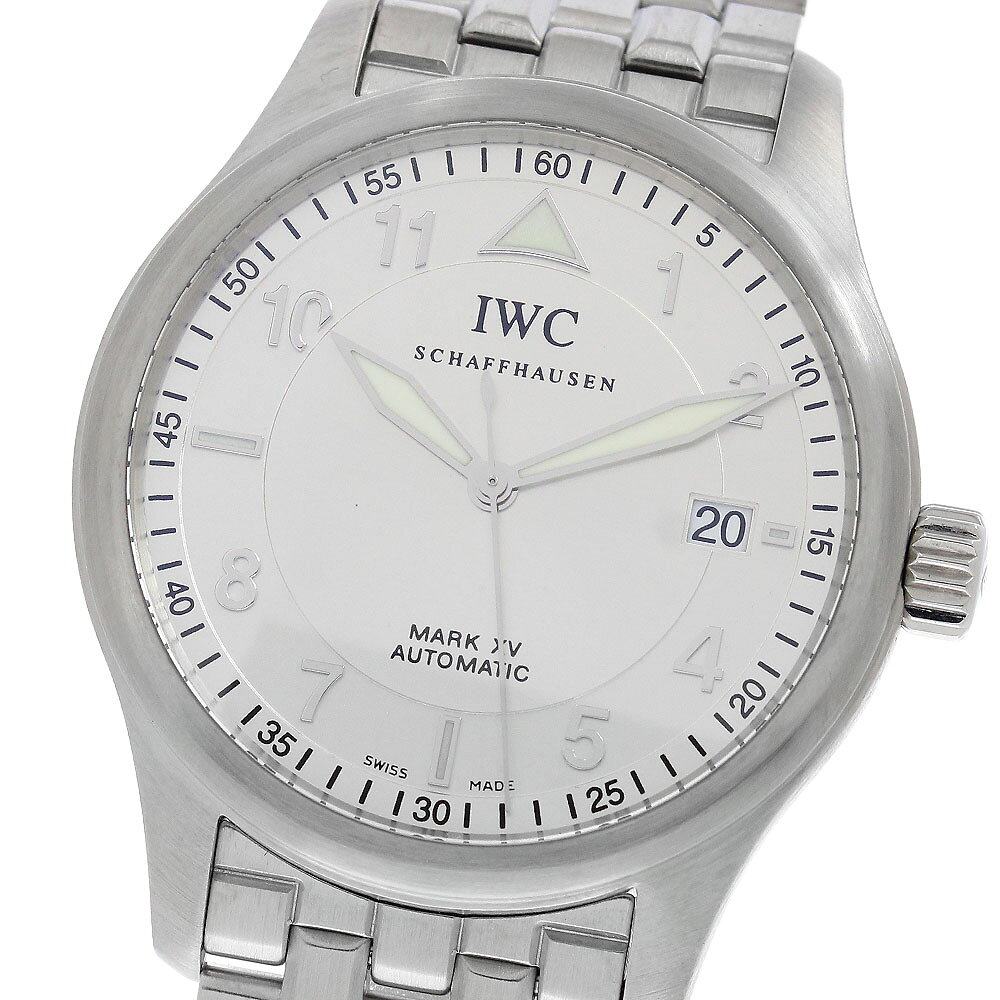 IWC IWC SCHAFFHAUSEN IW325314 スピットファイア マークXV デイト 自動巻き メンズ 良品 _974020【中古】