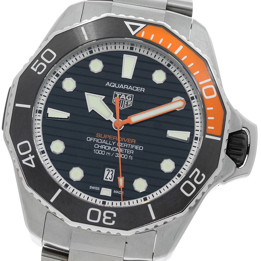 タグホイヤー TAG HEUER WBP5A8A アクアレーサー プロフェッショナル1000 スーパーダイバー 自動巻き メンズ 美品 箱・保証書付_974151【中古】