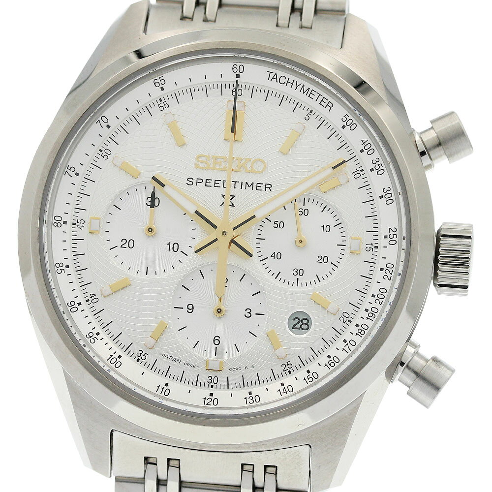セイコー SEIKO SBEC031/8R48-00Y0 プロスペックス スピードタイマー 145周年 700本限定 自動巻き メンズ 美品 箱・保証書付き_974901【中古】
