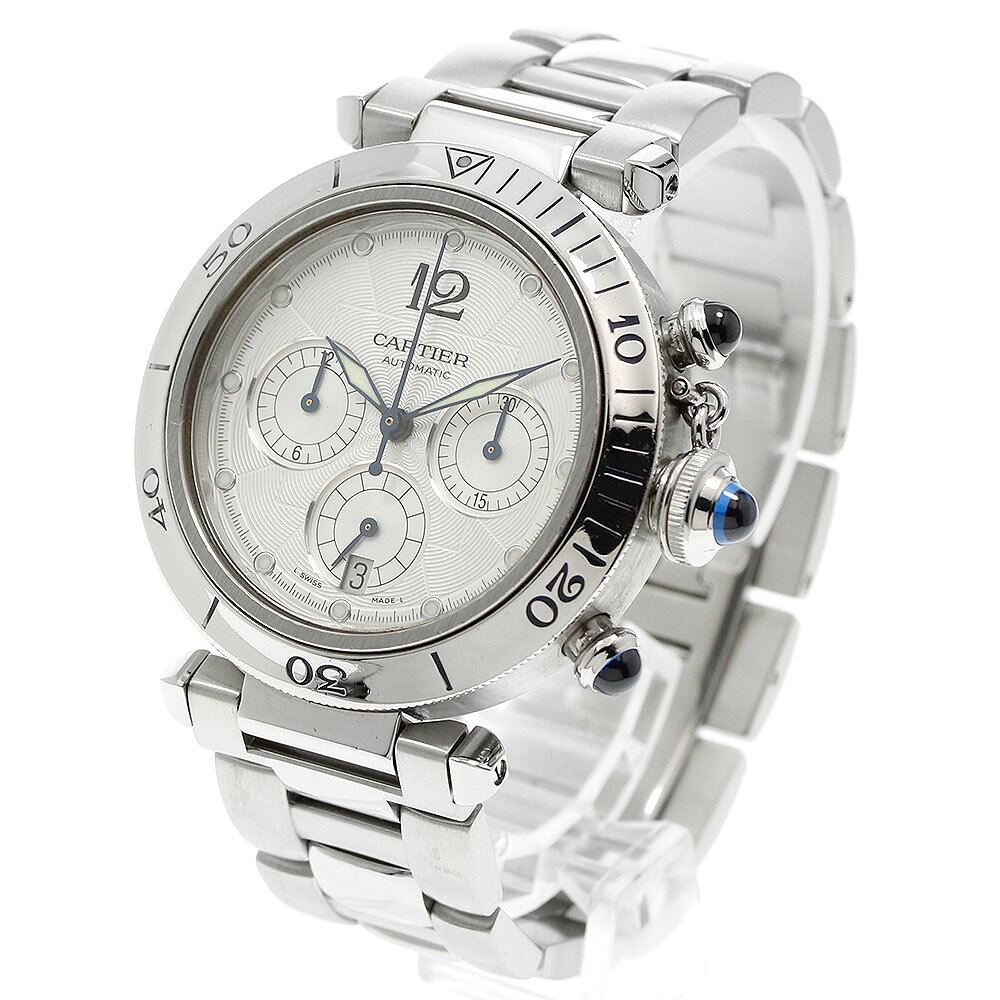 カルティエ CARTIER W31030H3 パシャ38mm クロノグラフ 自動巻き メンズ 保証書付き_964959 中古 closer01-10271712 CLOSER サンプル画像3