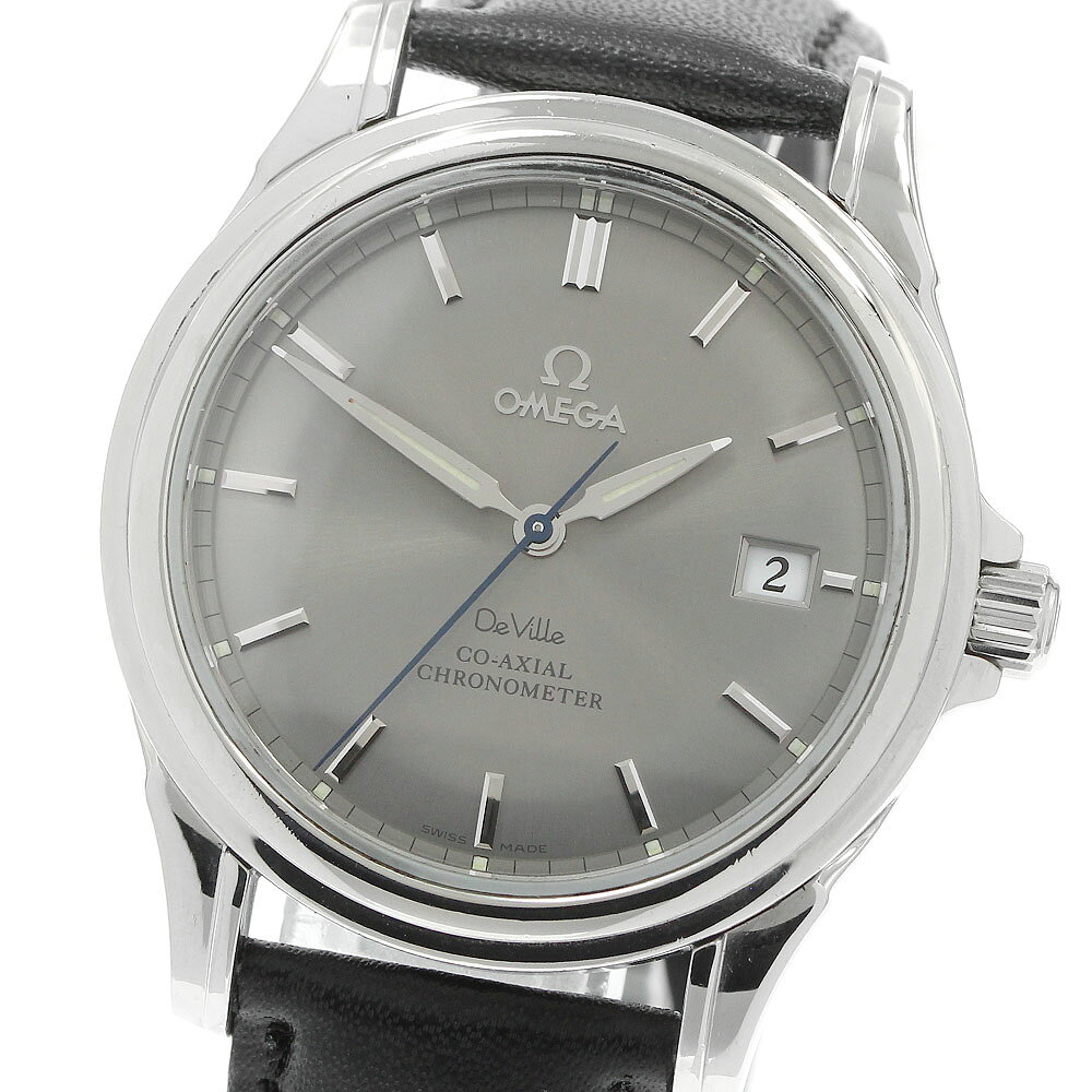 オメガ OMEGA 4831.41.31 デビル コーアクシャル デイト 自動巻き メンズ _966181【中古】