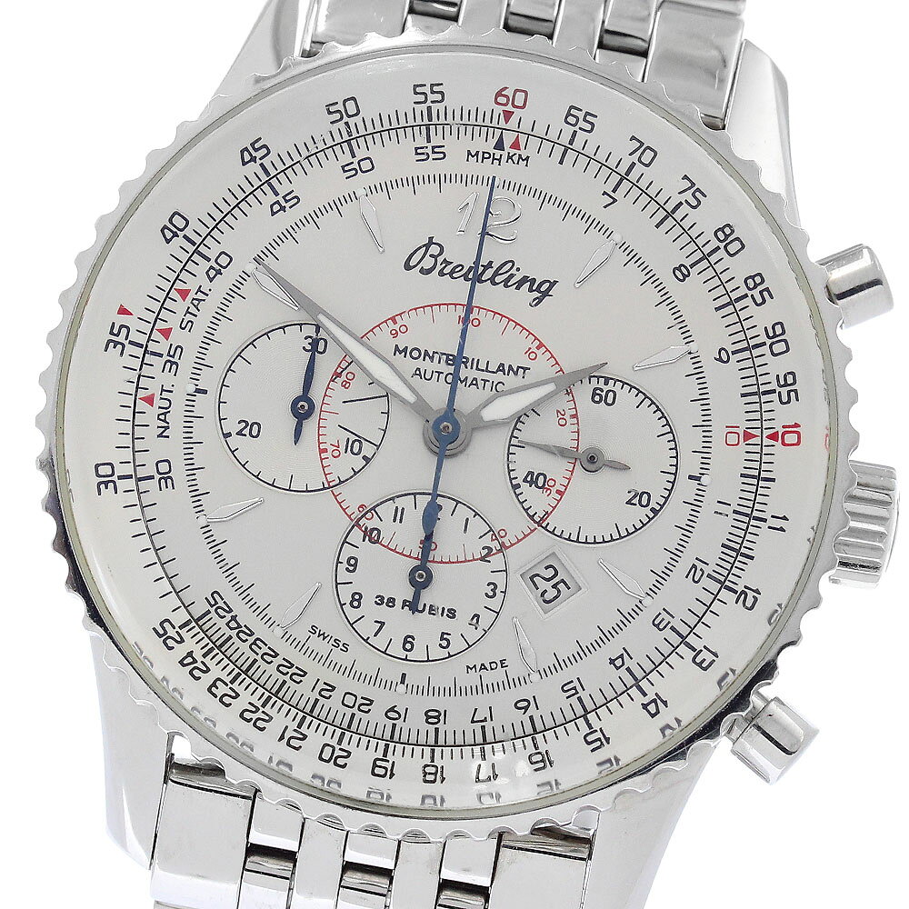 ブライトリング BREITLING A41330 ナビタイマー モンブリラン デイト クロノグラフ 自動巻き メンズ 保証書付き closer01-10271725 CLOSER パッケージ画像