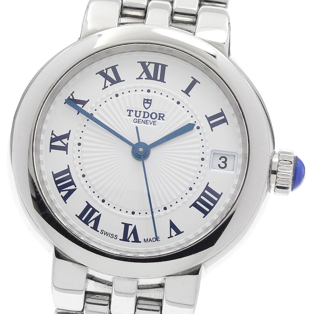 チュードル TUDOR 35800 クレア ドゥ ローズ デイト 自動巻き ボーイズ _974343【中古】