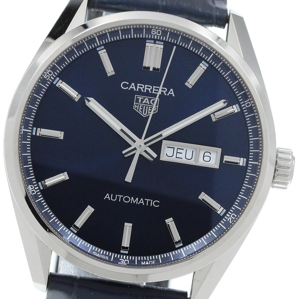 タグホイヤー TAG HEUER WBN2012 カレラ キャリバー5 デイデイト 自動巻き メンズ _962578【中古】