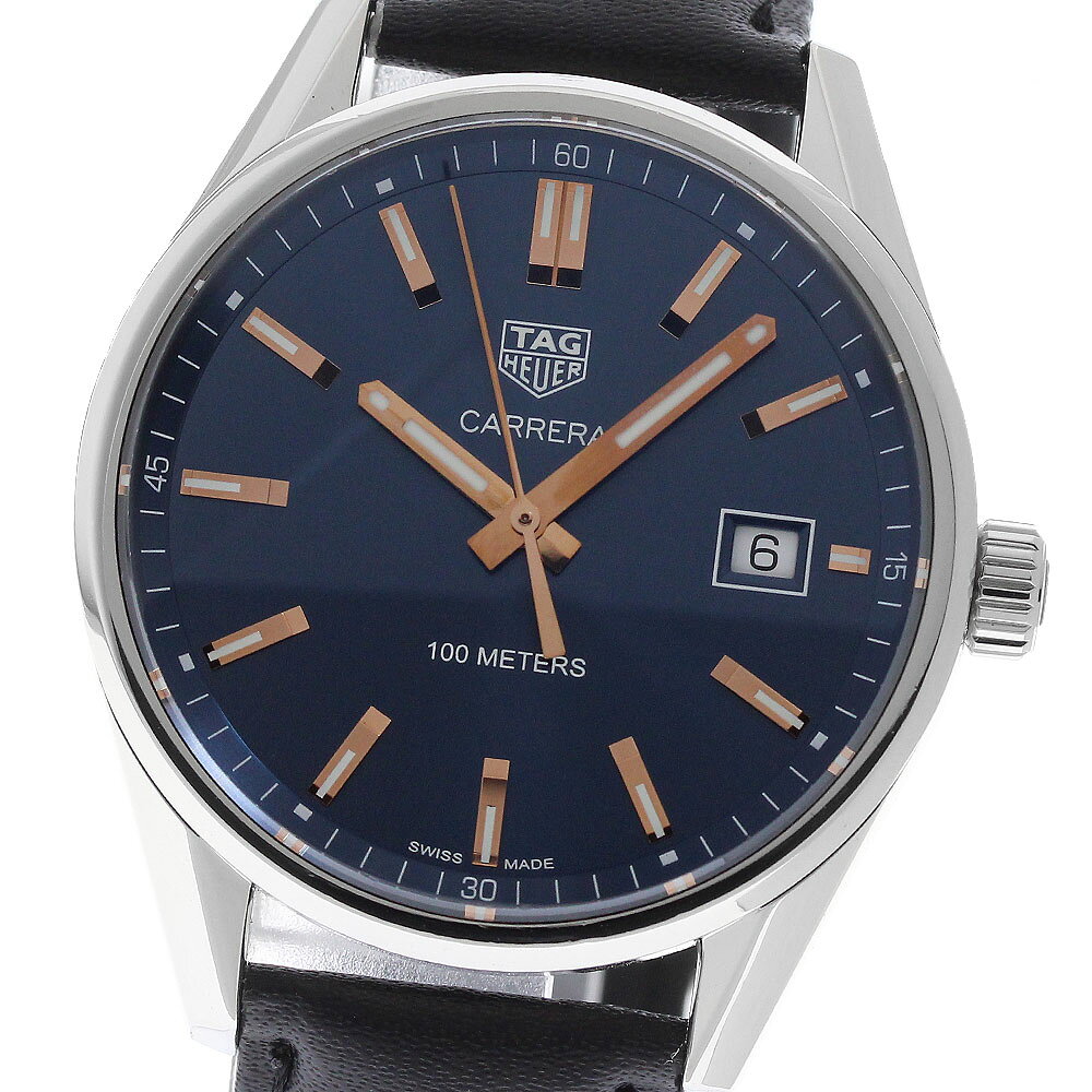タグホイヤー TAG HEUER WAR1112 カレラ デイト クォーツ メンズ _963072【中古】