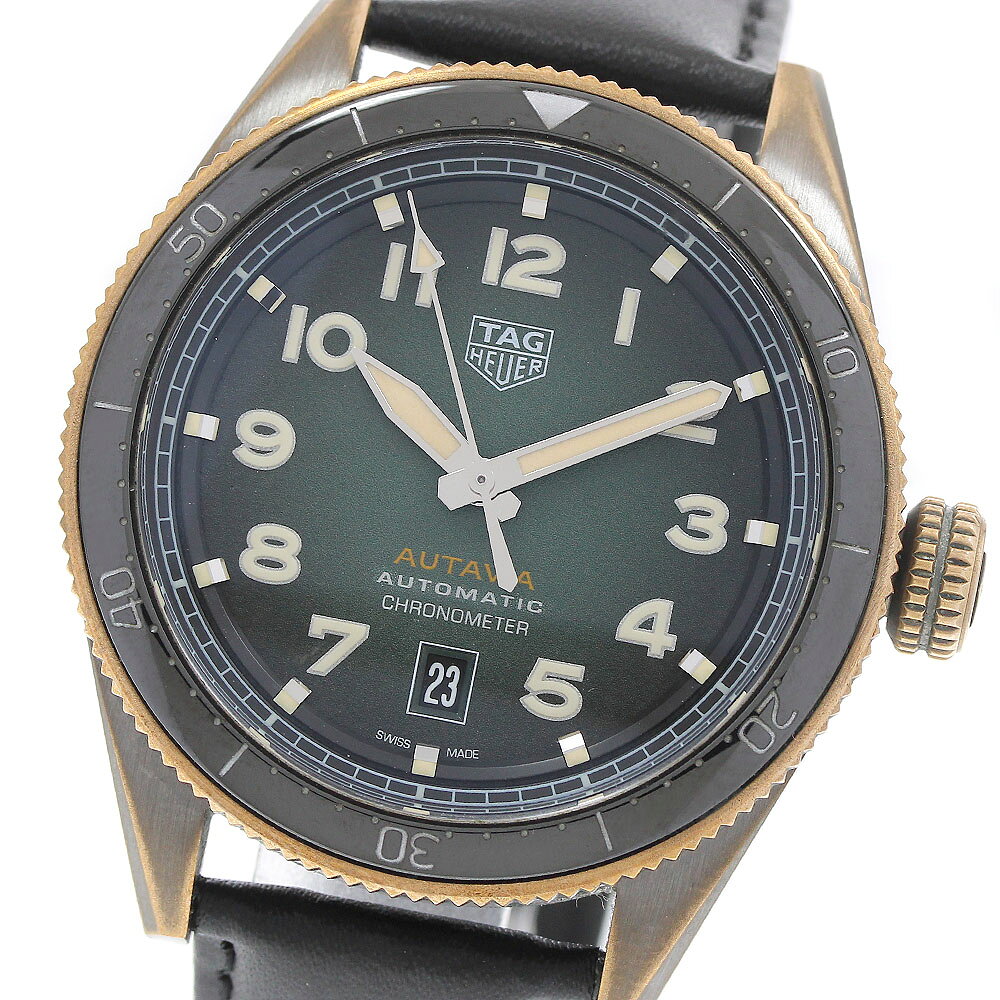 タグホイヤー TAG HEUER WBE5190 オータヴィア デイト 自動巻き メンズ _973235