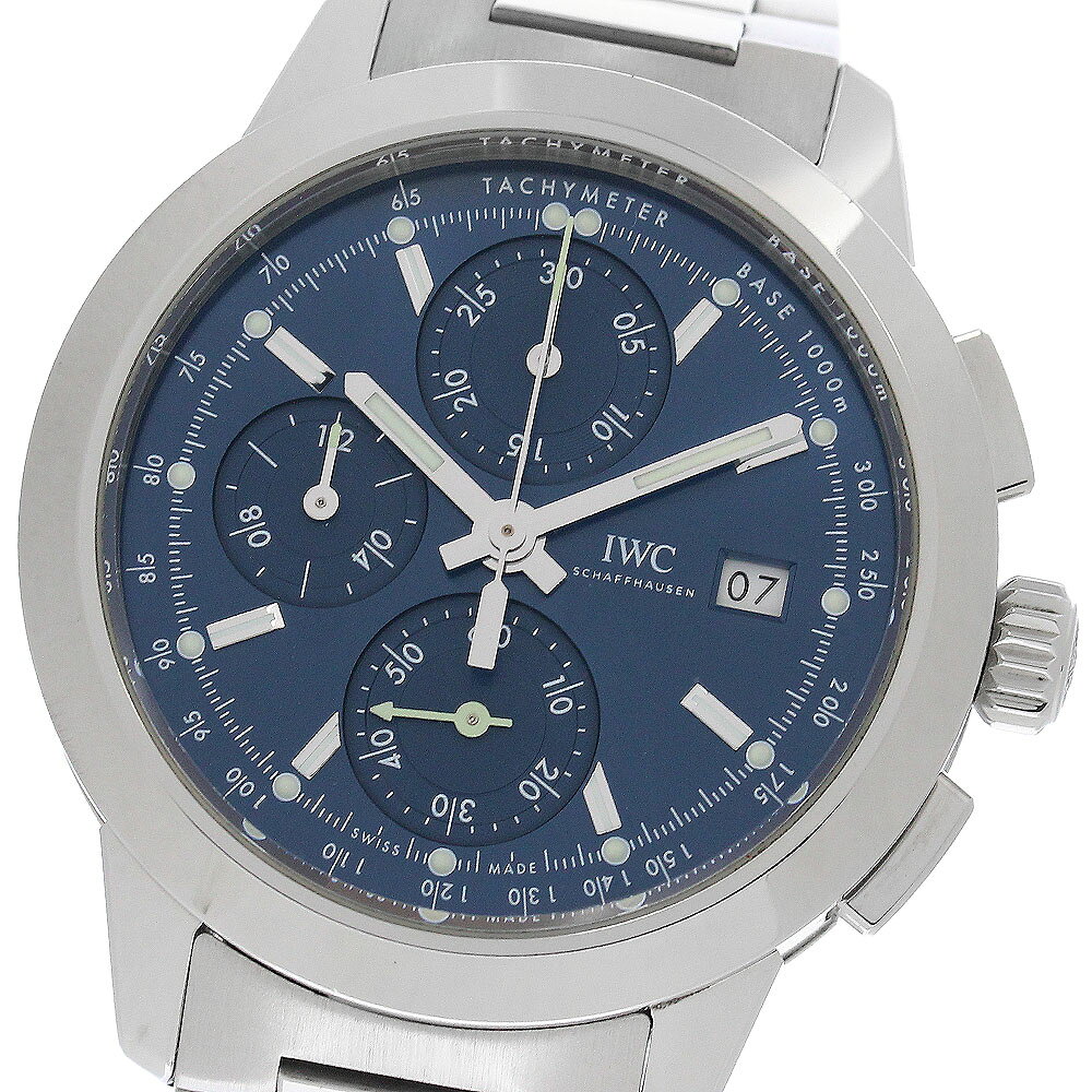 IWC IWC SCHAFFHAUSEN IW380802 インヂュニア クロノグラフ デイト 自動巻き メンズ _973698