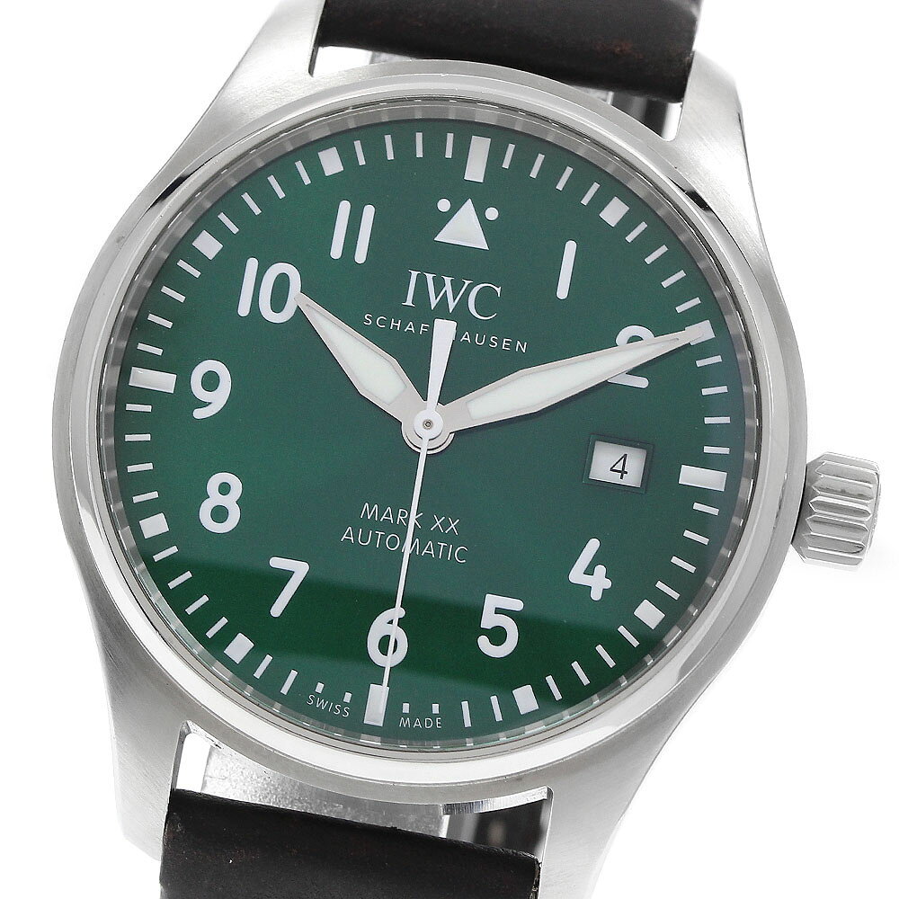 IWC IWC SCHAFFHAUSEN IW328205 パイロットウォッチ マークXX デイト 自動巻き メンズ 良品 保証書付き_974356