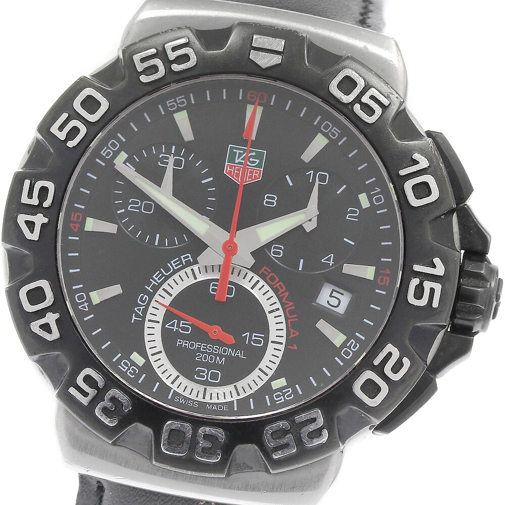 タグホイヤー TAG HEUER CAH1110 フォーミュラ1 クロノグラフ クォーツ メンズ _974758【中古】