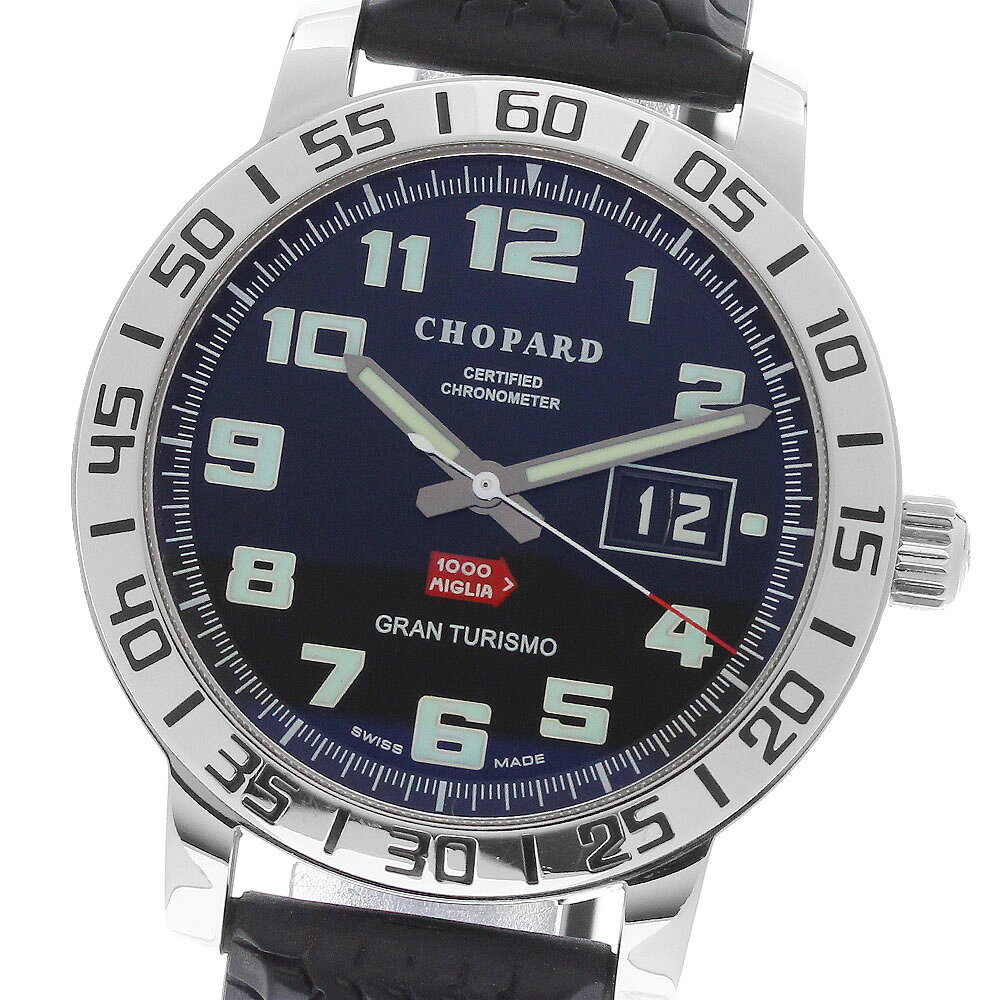 ベルト訳あり ショパール Chopard 16/8955 ミッレミリア グランツーリスモ 自動巻き メンズ 保証書付き_974135