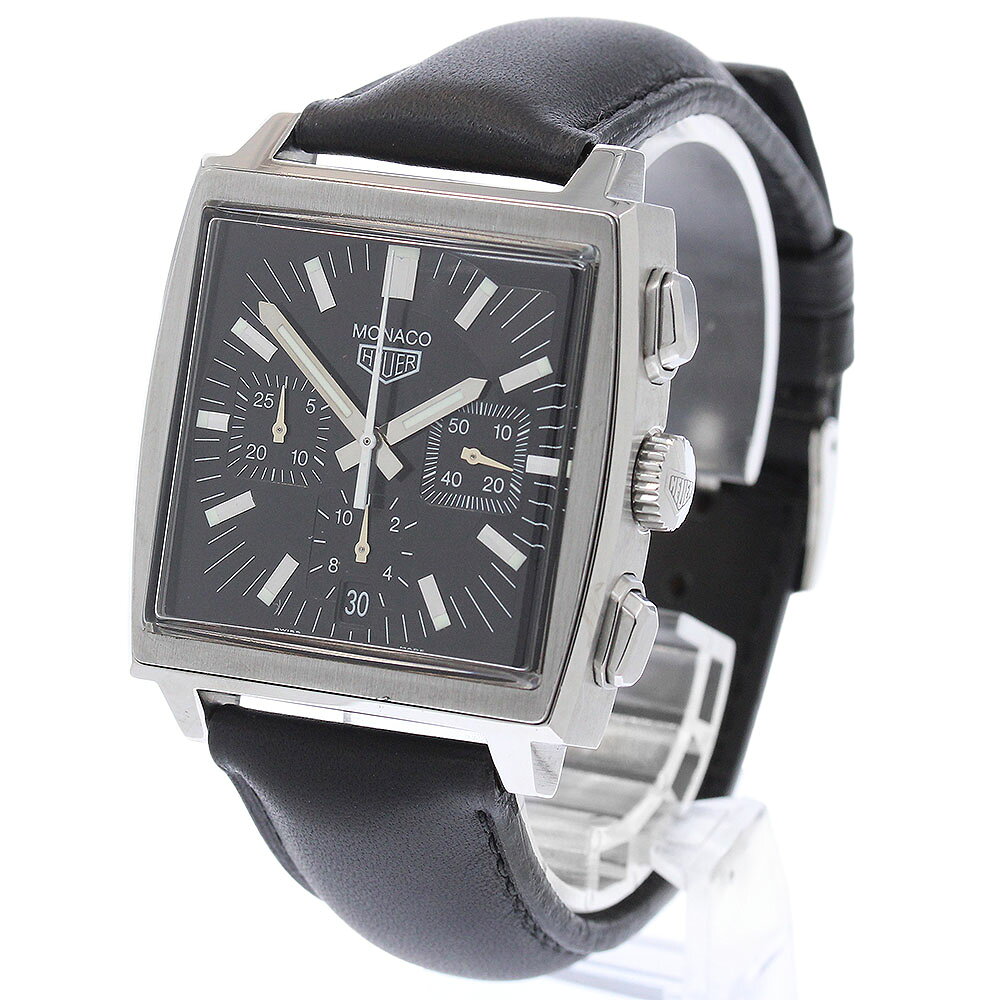 タグホイヤー TAG HEUER CS2111 モナコ クロノグラフ 自動巻き メンズ _973232 中古 closer01-10272018 CLOSER サンプル画像2