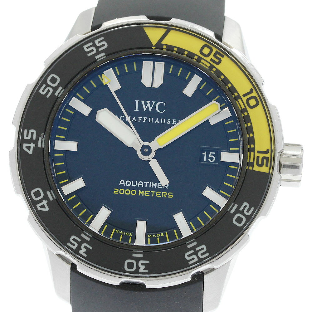 IWC IWC SCHAFFHAUSEN IW356801 アクアタイマー 2000 デイト 自動巻 ...