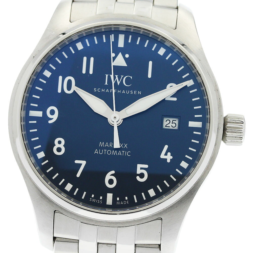IWC IWC SCHAFFHAUSEN IW328204 パイロットウォッチ マークXX デイト 自動巻き メンズ 良品 保証書付き_966478