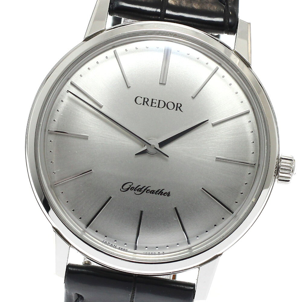 セイコー SEIKO GBBY973 6890-01B0 クレドール ゴールドフェザー U.T.D. PT950 手巻き メンズ closer01-10272255 CLOSER パッケージ画像