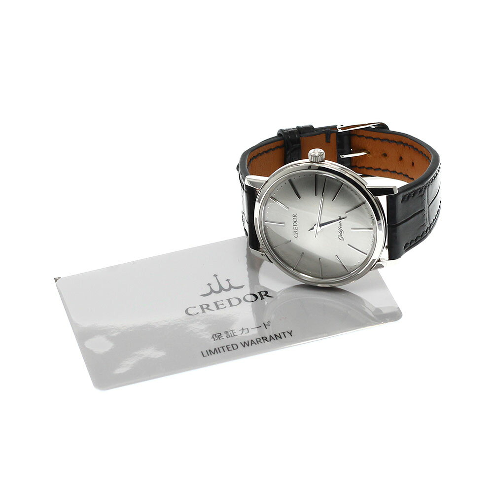 セイコー SEIKO GBBY973 6890-01B0 クレドール ゴールドフェザー U.T.D. PT950 手巻き メンズ closer01-10272255 CLOSER サンプル画像2