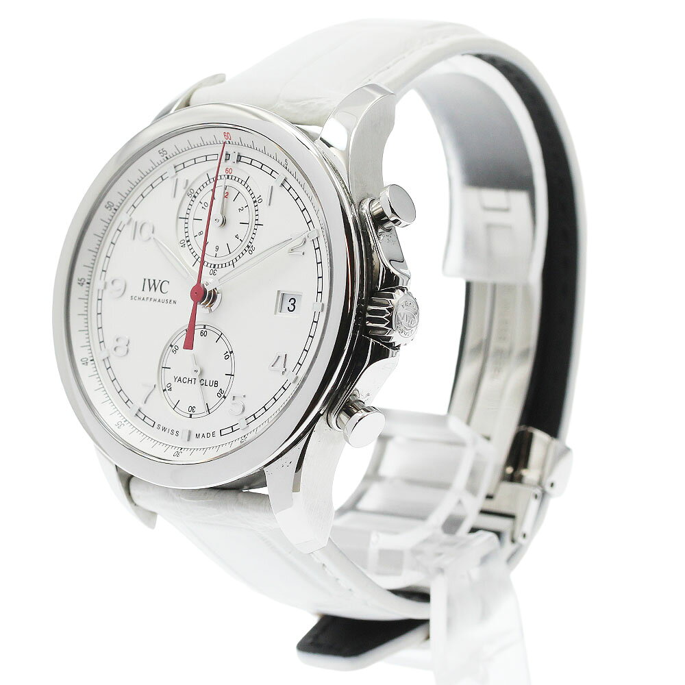 CLOSERのIWC IWC SCHAFFHAUSEN IW390502 ポルトギーゼ ヨットクラブ クロノグラフ 自動巻き メンズ 極美品 保証書付き_975149【中古】｜アングル3