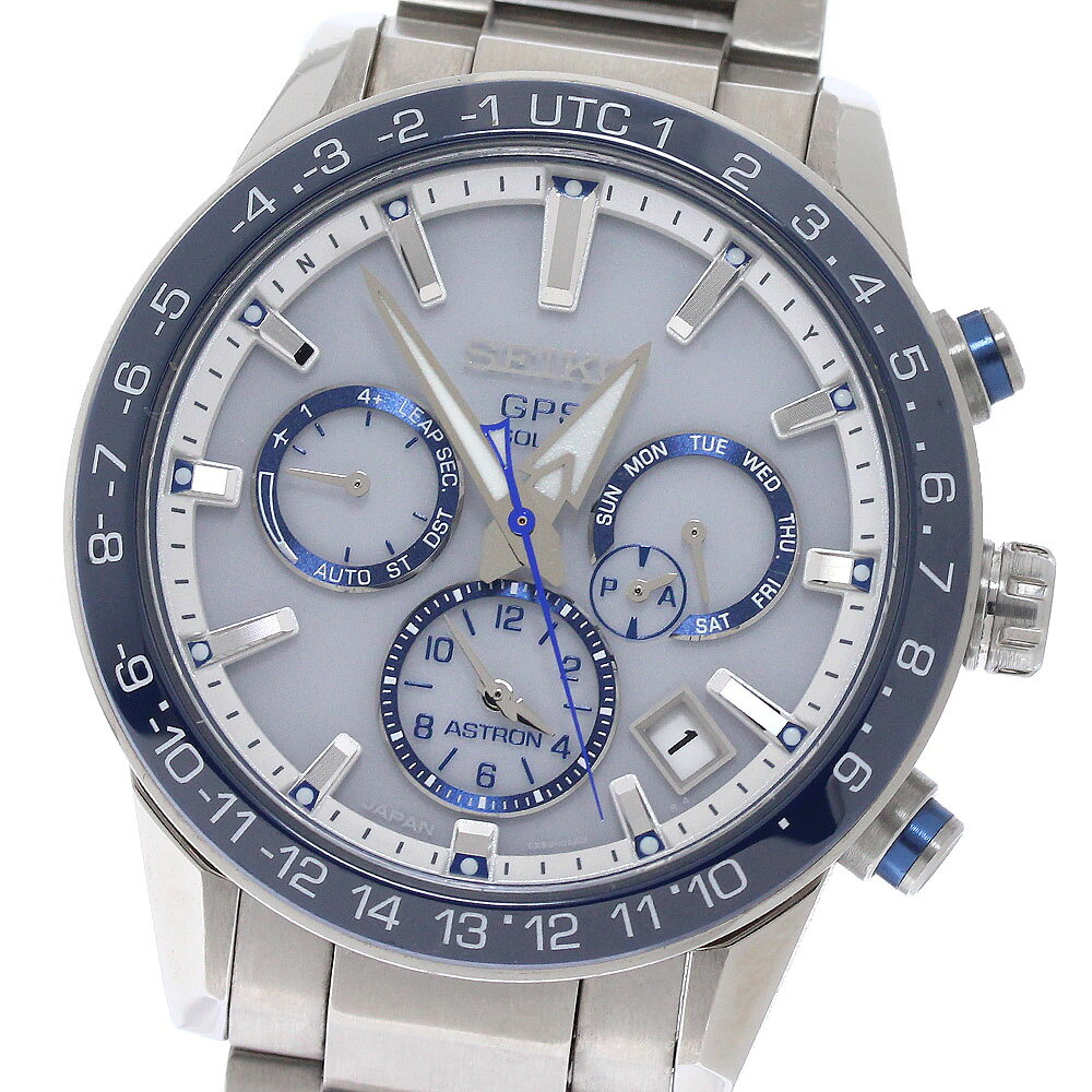 未使用級！！】SEIKO アストロン シェル文字盤 レザーベルト ホワイト