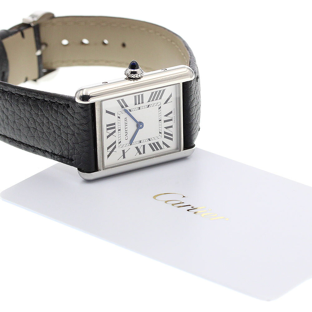 CLOSERのカルティエ CARTIER WSTA0041 タンクマスト LM クォーツ メンズ 保証書付き_976243【中古】｜アングル2