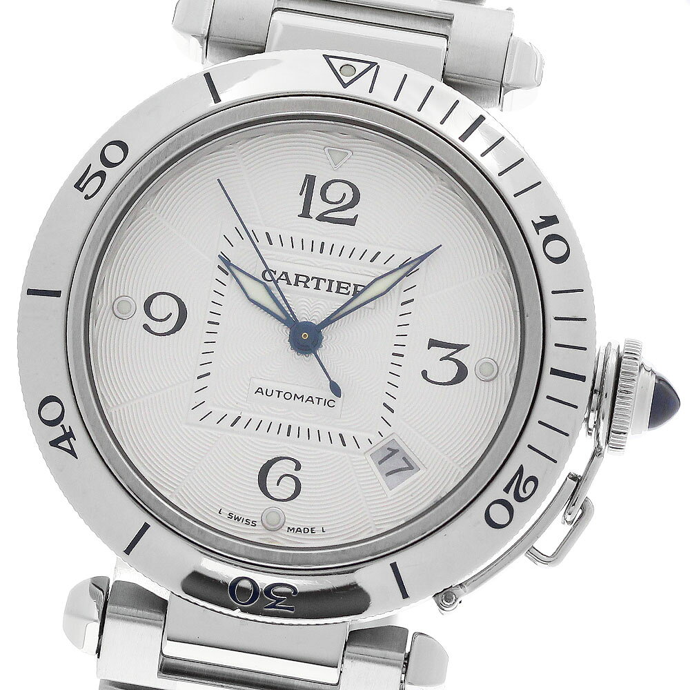 カルティエ CARTIER W31031H3 パシャ 38mm デイト 自動巻き メンズ _957493【中古】