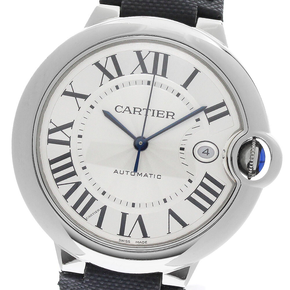 カルティエ CARTIER WSBB0026 バロンブルー ドゥ カルティエ LM デイト 自動巻き メンズ _971066