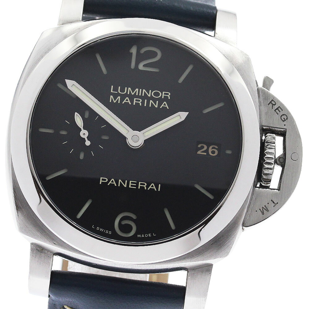 パネライ PANERAI PAM00392 ルミノールマリーナ 1950 3デイズ 自動巻き メンズ 保証書付き_973313