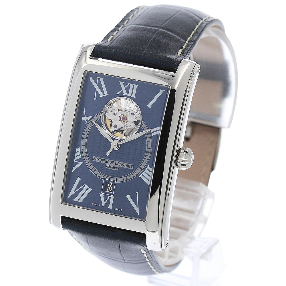CLOSERのフレデリック・コンスタント FREDERIQUE CONSTANT FC-315DNS4C26 クラシック カレ ハートビート 自動巻き メンズ 良品 箱付き_977449【中古】｜アングル3