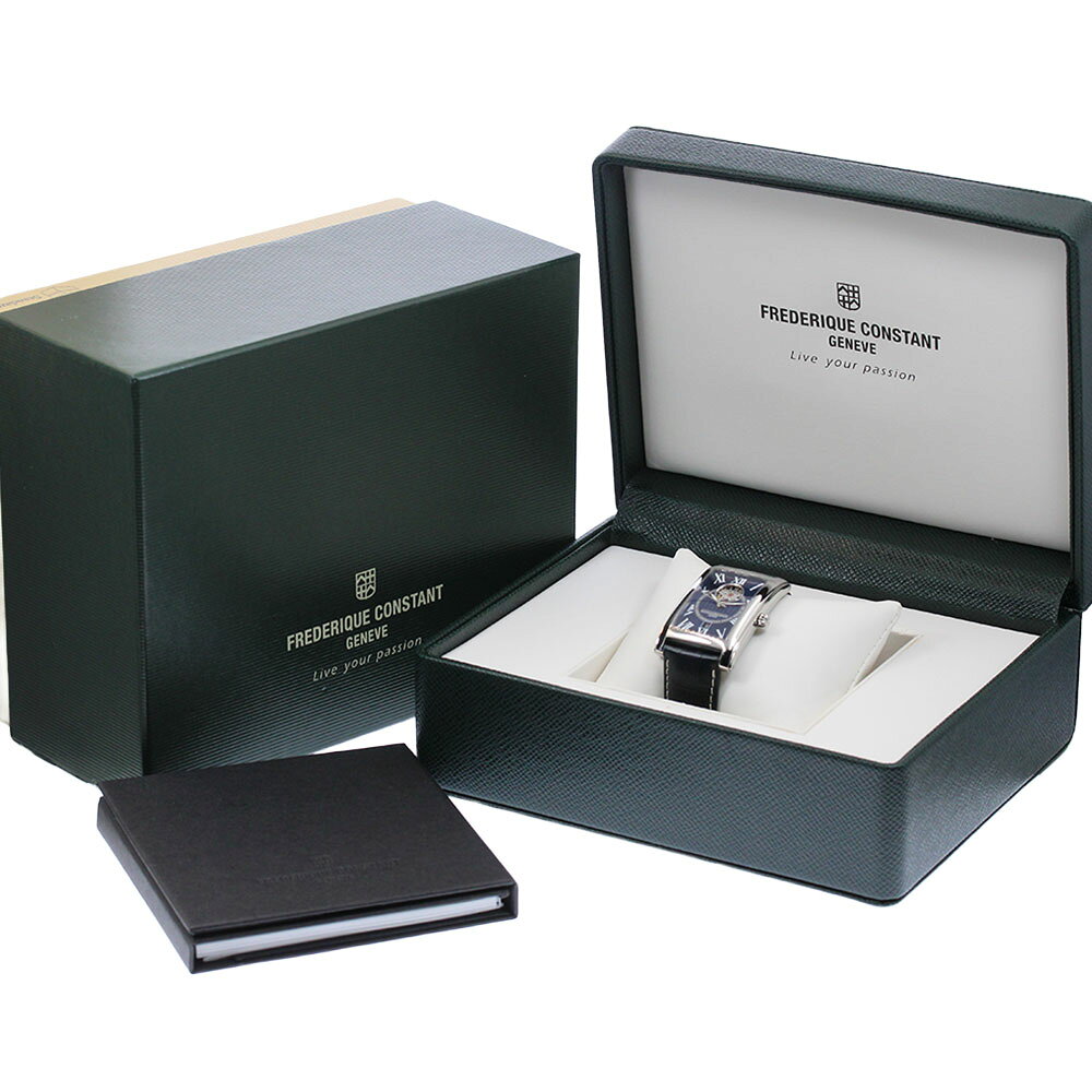 CLOSERのフレデリック・コンスタント FREDERIQUE CONSTANT FC-315DNS4C26 クラシック カレ ハートビート 自動巻き メンズ 良品 箱付き_977449【中古】｜アングル2