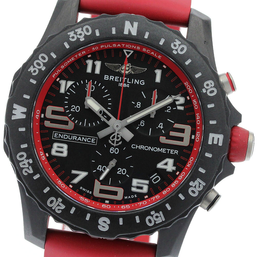 ブライトリング BREITLING X82310 エンデュランス プロ クロノグラフ デイト クォーツ メンズ 箱・保証書付き_977455【中古】