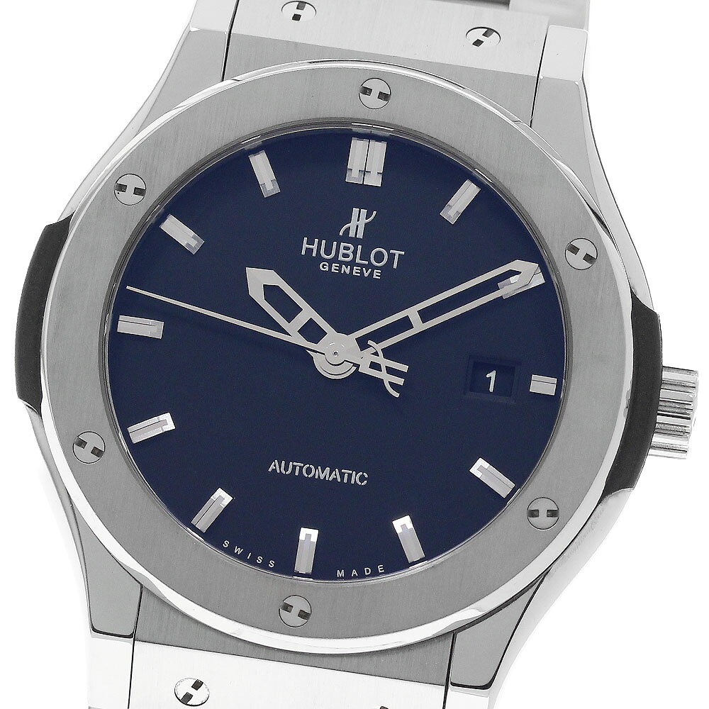ウブロ HUBLOT 542.NX.1170.NX クラシックフュージョン チタニウム 自動巻き メンズ 美品 _961585