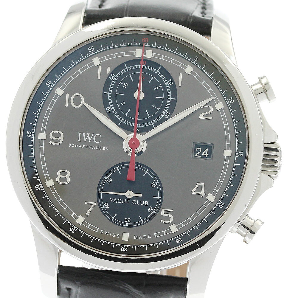 IWC IWC SCHAFFHAUSEN IW390503 ポルトギーゼ ヨットクラブ クロノグラフ 自動巻き メンズ 保証書付き_973932