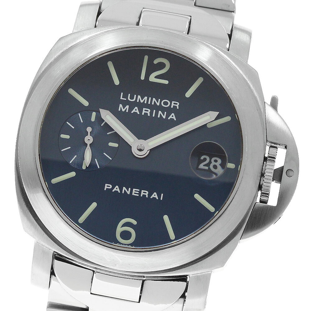 パネライ PANERAI PAM00069 ルミノール マリーナ 40mm デイト 自動巻き メンズ 箱付き_959846