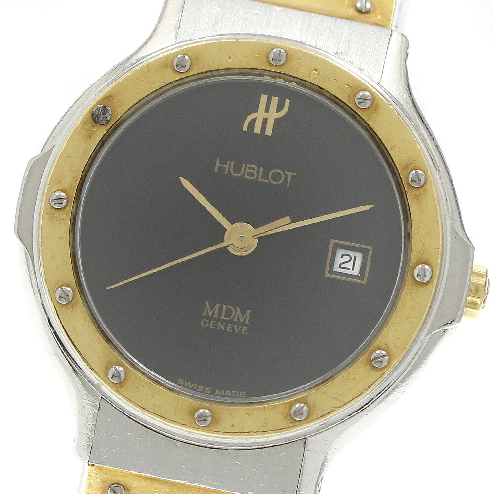 ウブロ HUBLOT S139.10.2 MDM クラシック K18YGベゼル クォーツ レディース _974700